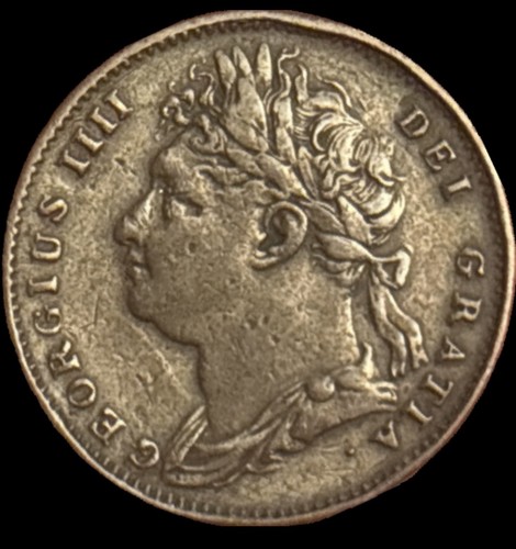 1821 george farthing - iv,