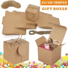 Small Brown Kraft Gift Boxes