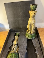 OKA Lakadema Leopard Candle
