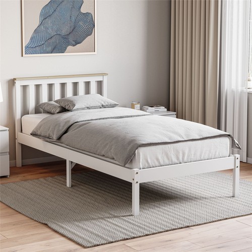 Wood bed milan - wood,