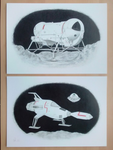 Ufo shado moon base - ufo,