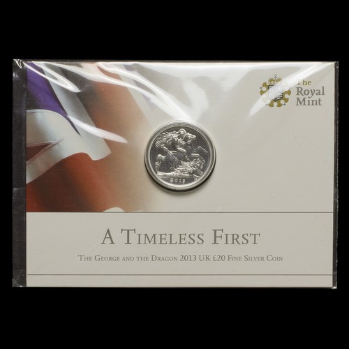 2013 royal mint silver - royal, £20