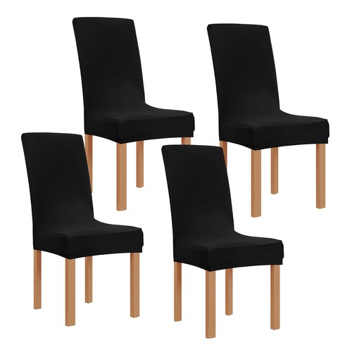 Black stretch spandex dining - stretch,