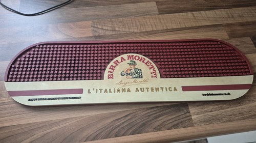 Birra moretti bar runner mat - birra,
