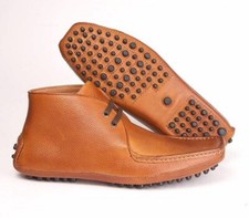 Mens Lambretta Sant Agnello Leather Boots Casual Retro Chukka Lace Ankle Shoe Sz