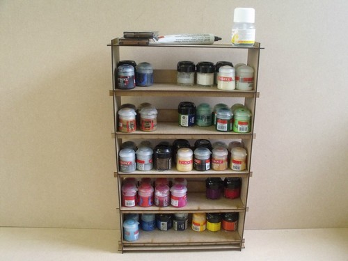 Paint stand pots rack - stand, 70