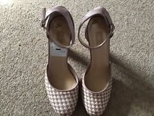 Hobbs N.W.3. NEW leather shoes in lilac & ivory size 5, RRP £139.00 make a offer
