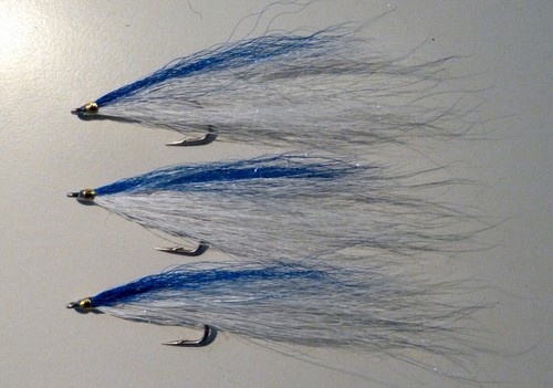 Bucktail deceiver blue white - bucktail,