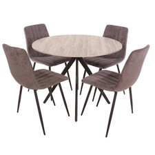 Aspen Grey-Oak Effect Round