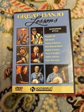 Great Banjo Lessons Bluegrass Style DVD Taught By Bill Keith Sonny Osborne +
