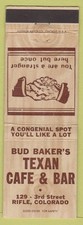 Matchbook Cover - Texan Cafe