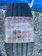 215 60 17 96H GOODYEAR  EFFIENTGRIP SUV MASSIVE TREAD @6.7MM 3x identical Aval