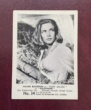 SOMPORTEX-1965-RARE ‘JAMES BOND FILM SCENES’ VARIANT -# 34 (GOLDFINGER) ~ EXC