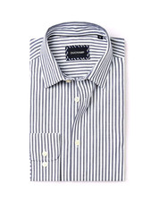 DUCHAMP Navy White Cotton