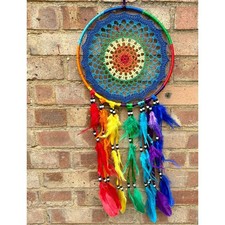 Giant Rainbow Dream Catcher