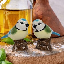 CERAMIC BLUETITS BIRDS SALT