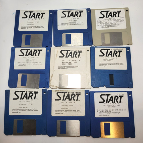 Atari monthly start - 9x,