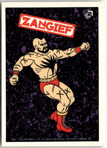 1993 topps street fighter - street,