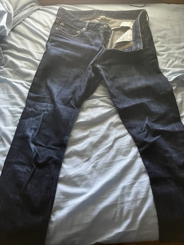 Japan blue circle jeans - circle,