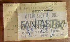RARE Vince McMahon Signed