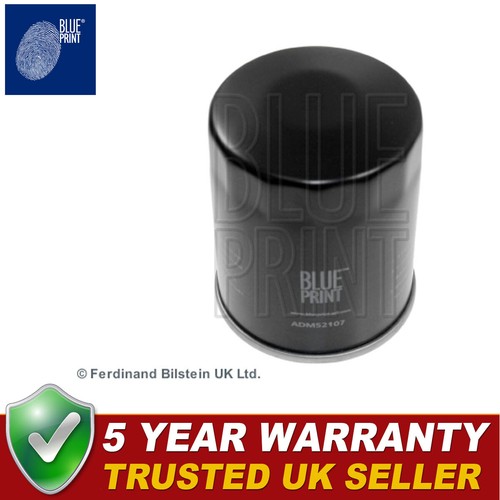 Blue print oil filter - print,