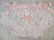 ADULT BABY SISSY pink satin
