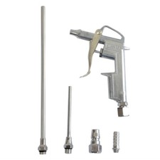 5PC Air Blow Gun Compressed Air Line Duster Nozzle Tools Air Blower Kit~