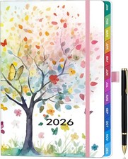 2026 Diary A5 Week to View Jan Dec 2026 Full Year Weekly and Monthly Planner