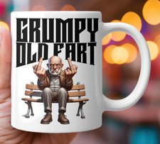 Grumpy Old Fart Mug Funny Rude