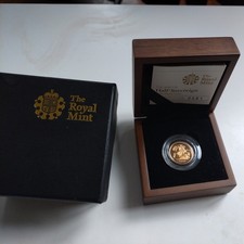 2010 Half Gold Sovereign Proof- Limited Edition Presentation - Number 0061
