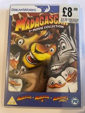 MADAGASCAR TRILOGY DVD