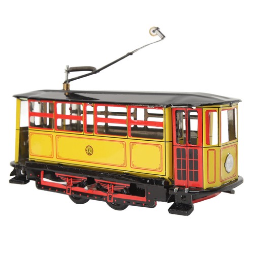 Trolley wind toys metal - up,