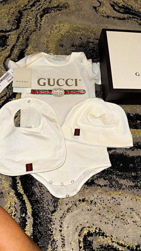 Gucci baby logo piece - gucci,