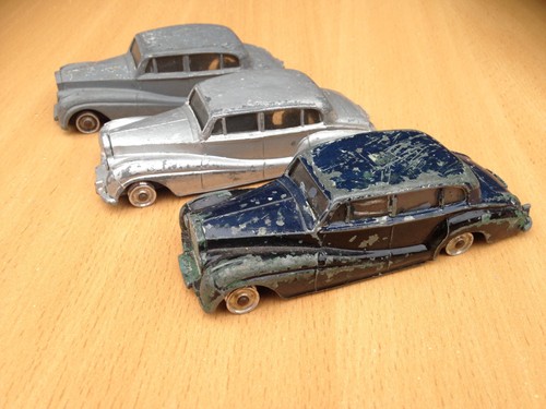 Dinky rolls royce - dinky, silver