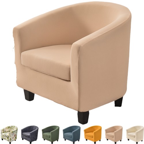 Club chair slip cover printed - chair,