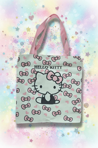 Hello kitty princess tote bag - hello,