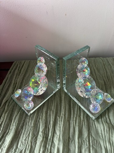 Iridescent crystal stacked - iridescent,