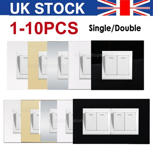 Light switch sticker surround - light,