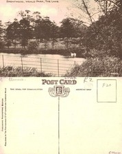 Vintage postcard weald park - -,
