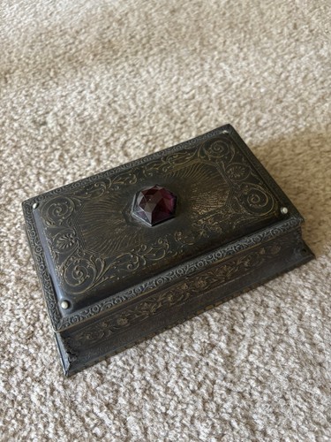 Tuscan vintage jewelry box - tuscan,