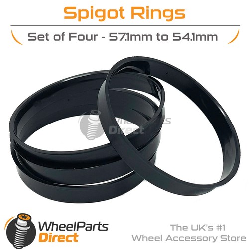 Spigot rings 1mm to - rings, (4)
