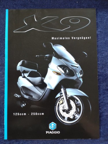 Piaggio 125ccm 250ccm - piaggio, x9