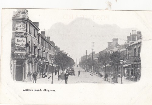 Postcard lumley road skegness - postcard,
