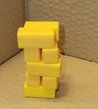 BRITAINS 1/32 REPRO RESIN YELLOW SMALL STRAW BALES X 10 ,