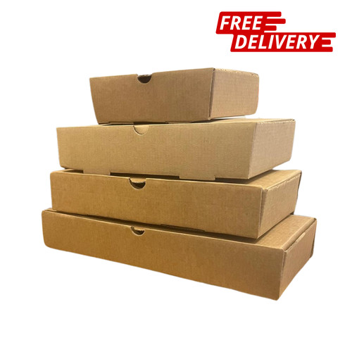 Kraft brown corrugated - brown,