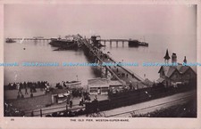 R696696 Weston super Mare. The Old Pier. H. J. Series
