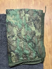 Wet Weather Poncho Liner US Military Army Camouflage Poncho