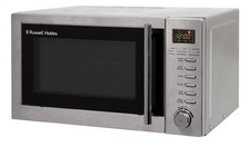 Russell Hobbs RHM2031 800W 20L Microwave Oven with Grill - Stainless Steel