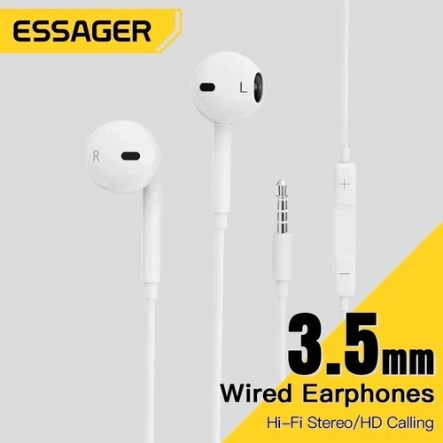 Essager 5mm wired earphones - essager,