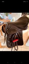 Heather Moffit Flexee Saddle. Hardly Used. Dark Havana 17.5